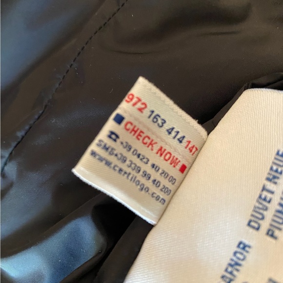 ✨ MONCLER Vis Giubotto puffer down jacket with knit wool collar - Picture 10 of 15